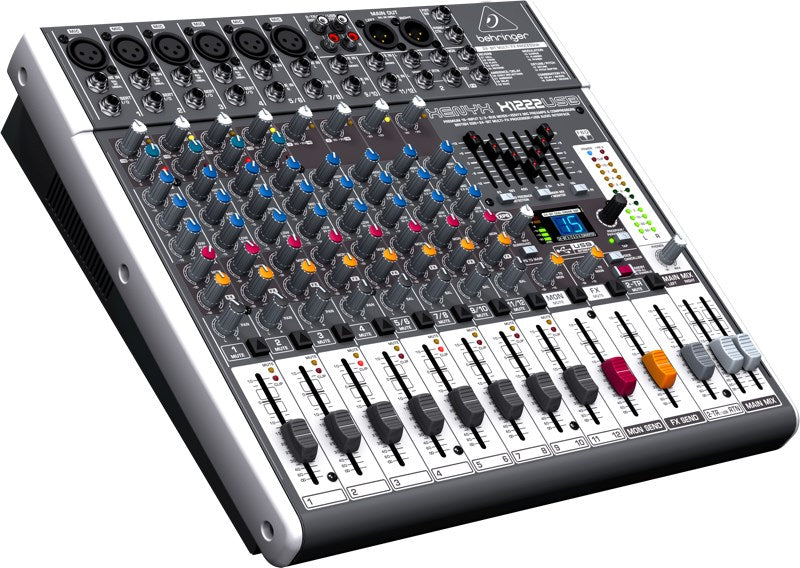 Behringer X1222USB Audio Mixer 12 Channels