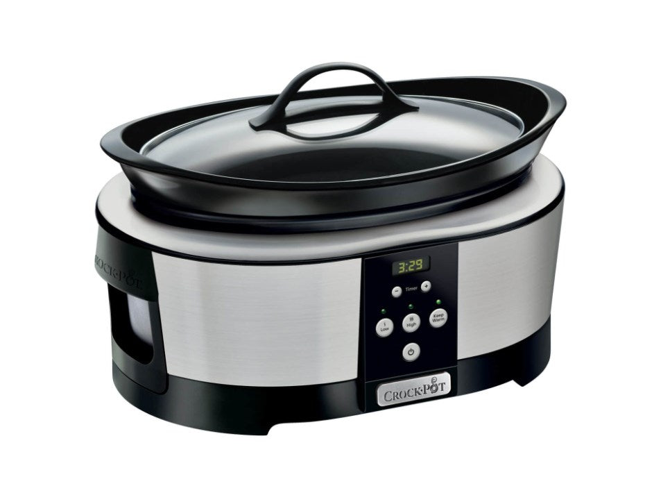 CROCK-POT 5.7 L Slow Cooker Chrome | Model SCCPBPP605-050