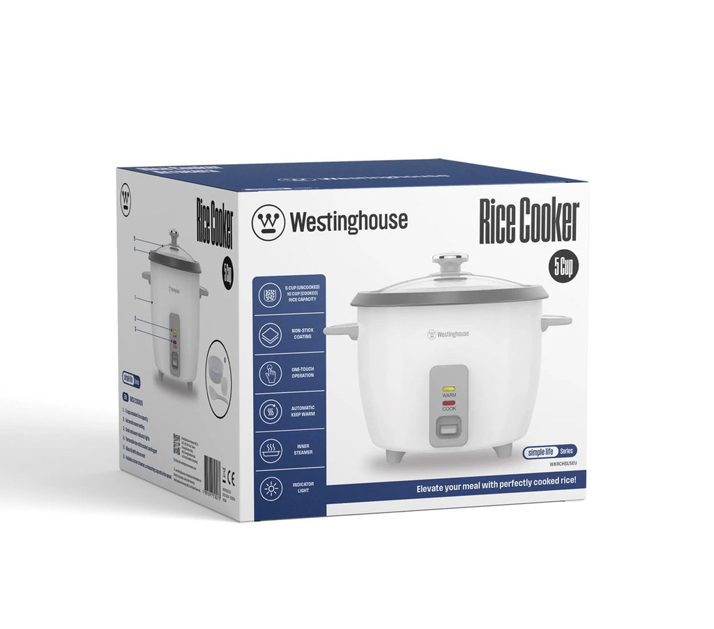 Rice Cooker Westinghouse WKRCHSL5EU 1 L 400 W White
