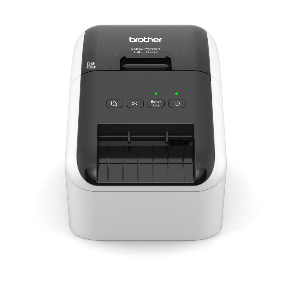 Brother QL-800 Label Printer Two-Color Direct Thermal 300 x 600 dpi, USB 2.0, Cutter (QL800ZG1)