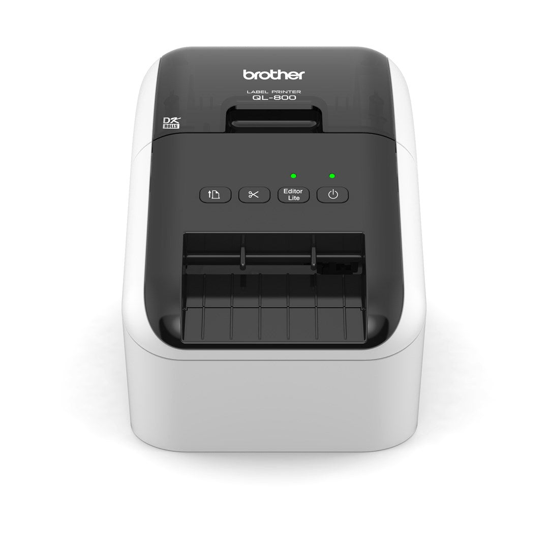 Brother QL-800 Label Printer Two-Color Direct Thermal 300 x 600 dpi, USB 2.0, Cutter (QL800ZG1)
