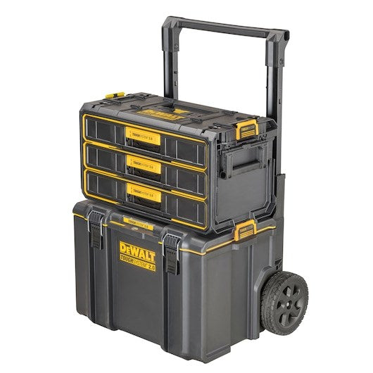 DeWalt Tough System 2.0 with 3 Shallow Drawers - Durable Tool Storage Solution