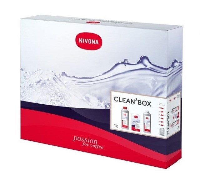 NIVONA CLEAN 3 BOX Coffee Machine Cleaning Kit - Model 4260083464021