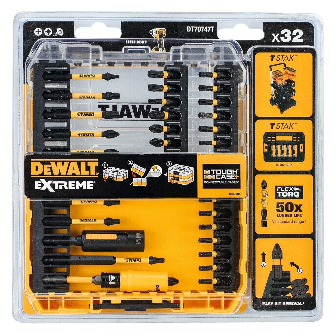 DeWalt Screwdriver Bit DT70747T-QZ 1820 g 57 mm x 410 mm x 195 mm Model DT70747T-QZ