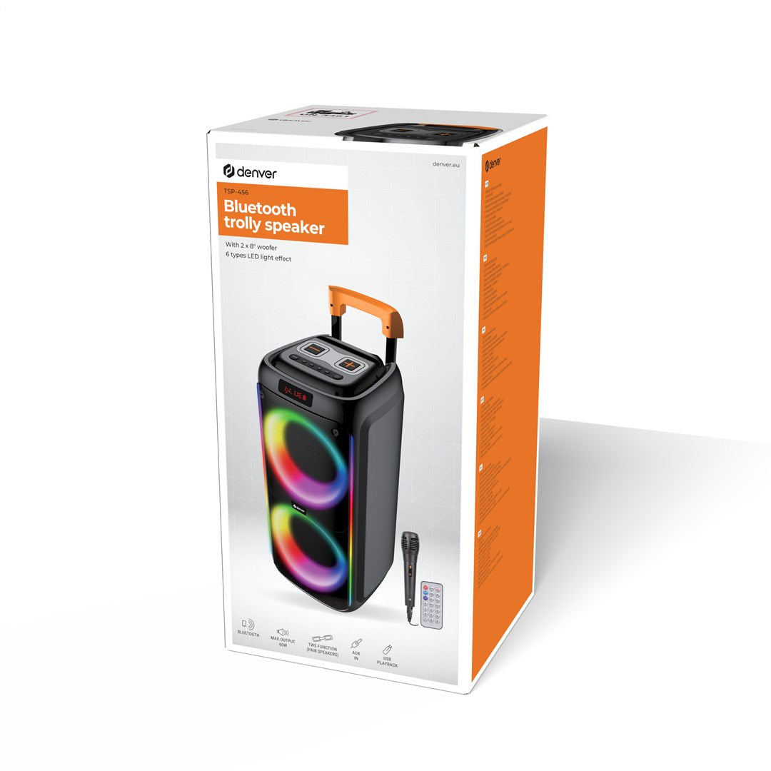 Denver TSP-456 Party Speaker Black 60 W