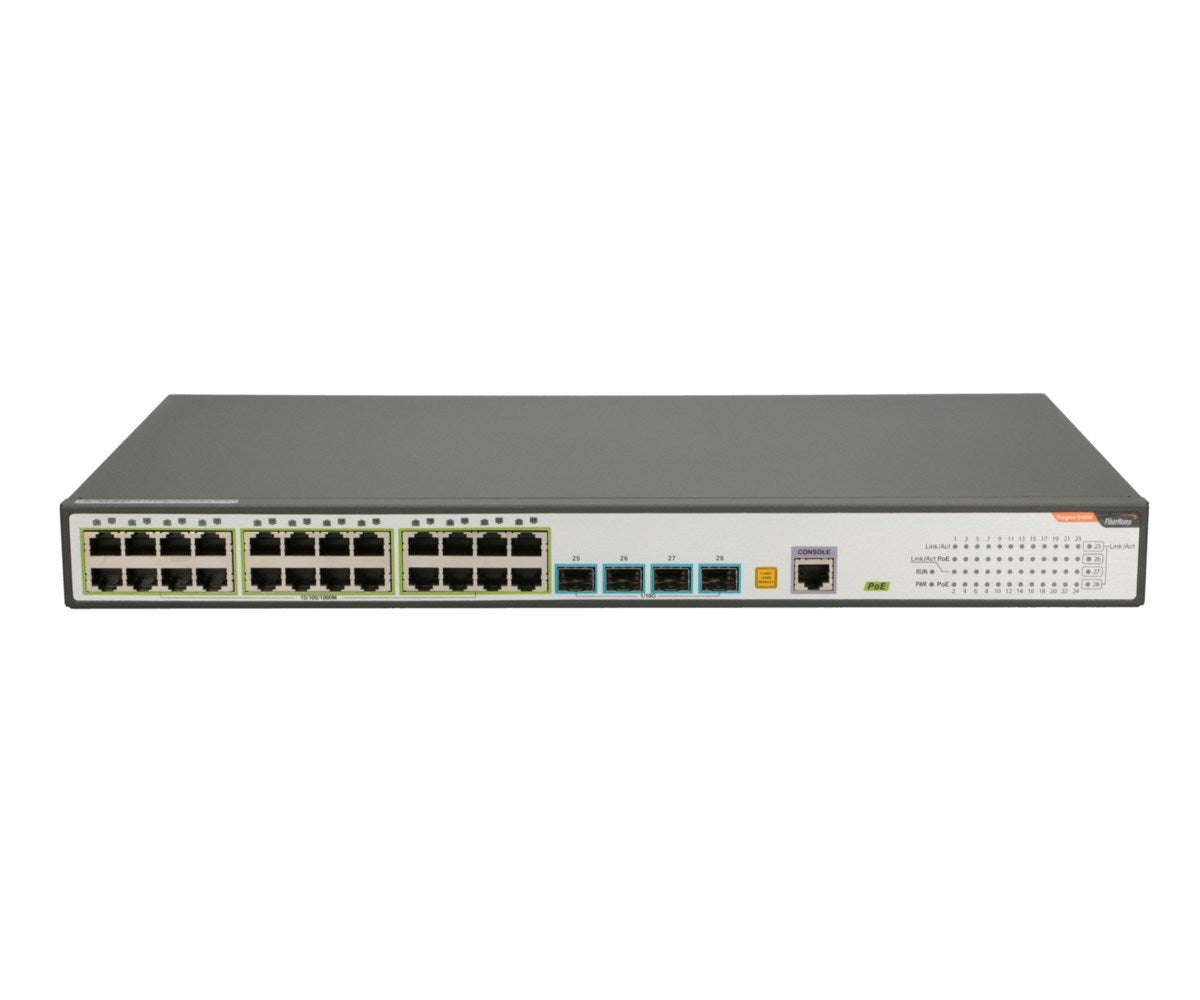 Fiberhome S4820-28T-X-PE-AC | Switch | 24x RJ45 1000Mbps PoE  4x SFP+