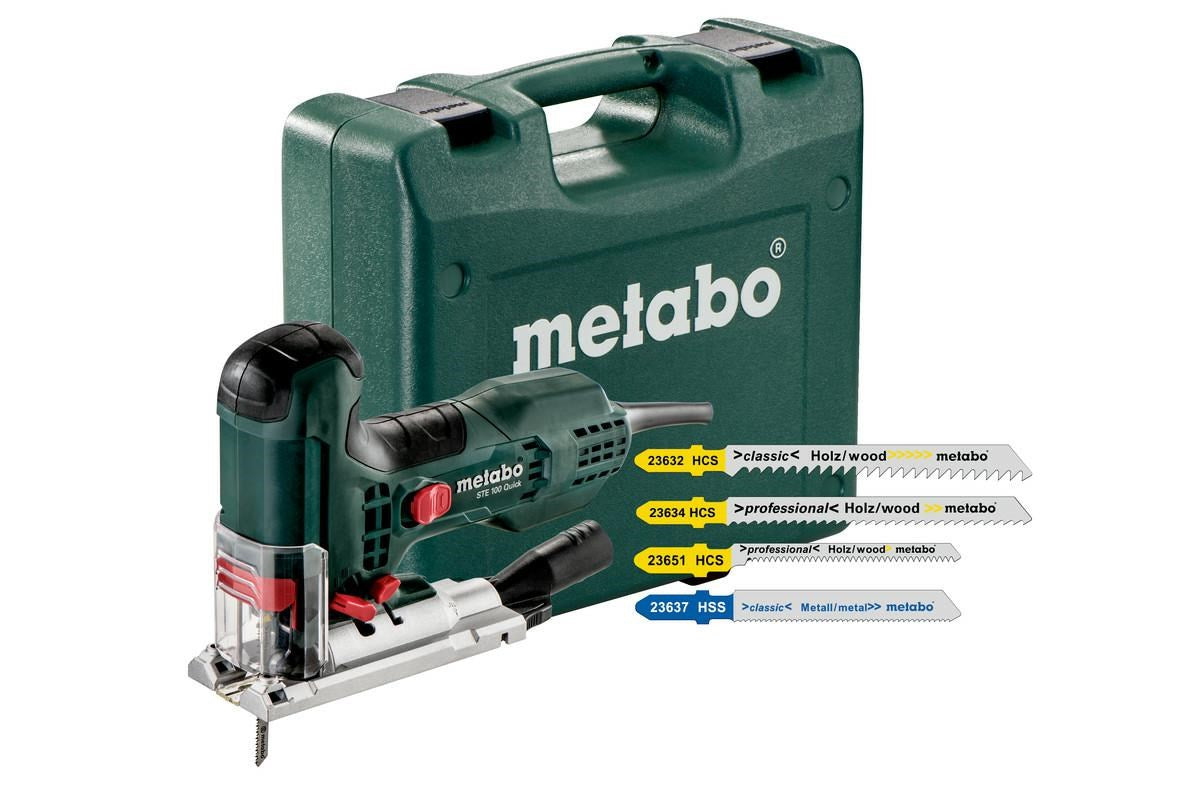 METABO Jigsaw 710W STE 100 Quick Set +20 Accessories