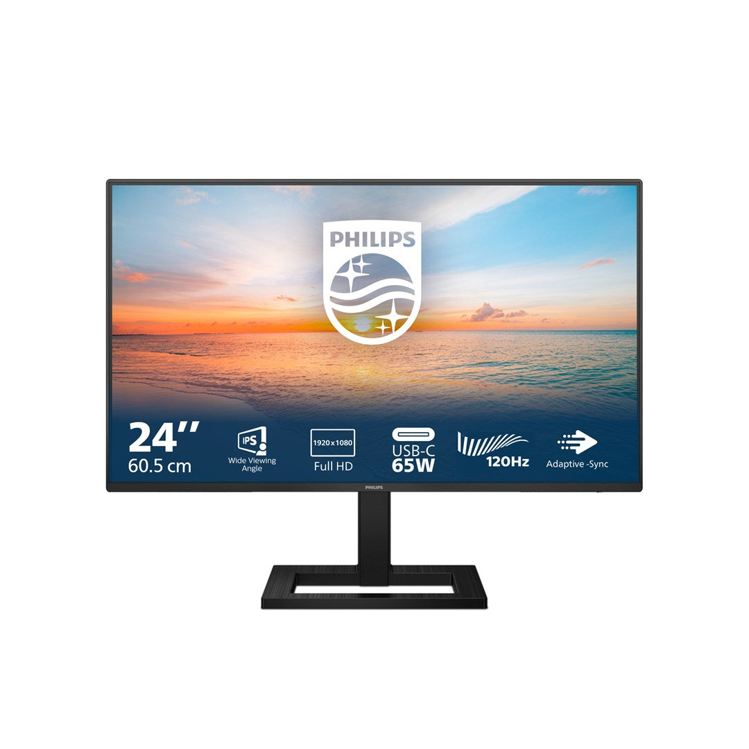 Philips 1000 Series 24E1N1300AE/00 Monitor 23.8" Full HD 1920 x 1080 Black