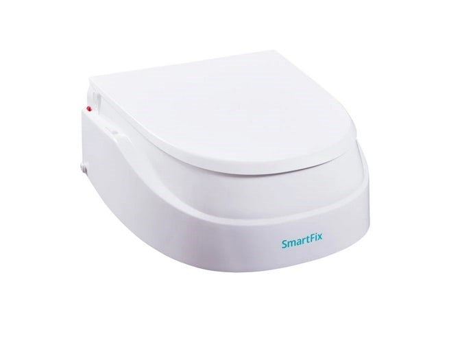 Dietz SmartFix Adjustable Toilet Seat without Armrests