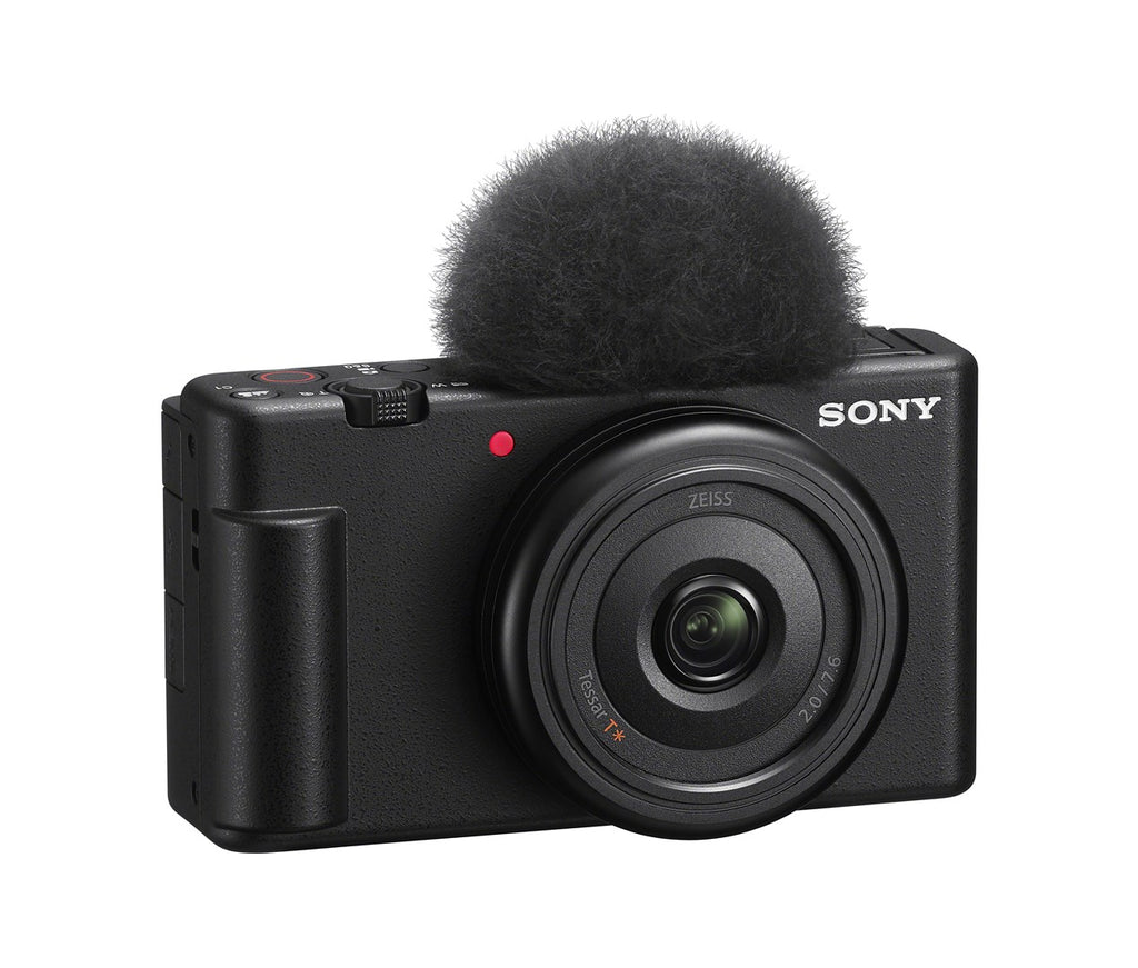 Sony ZV-1F Digital Compact Camera 20.1 MP 4K 30 fps ZEISS Black ZV1FBDI.EU