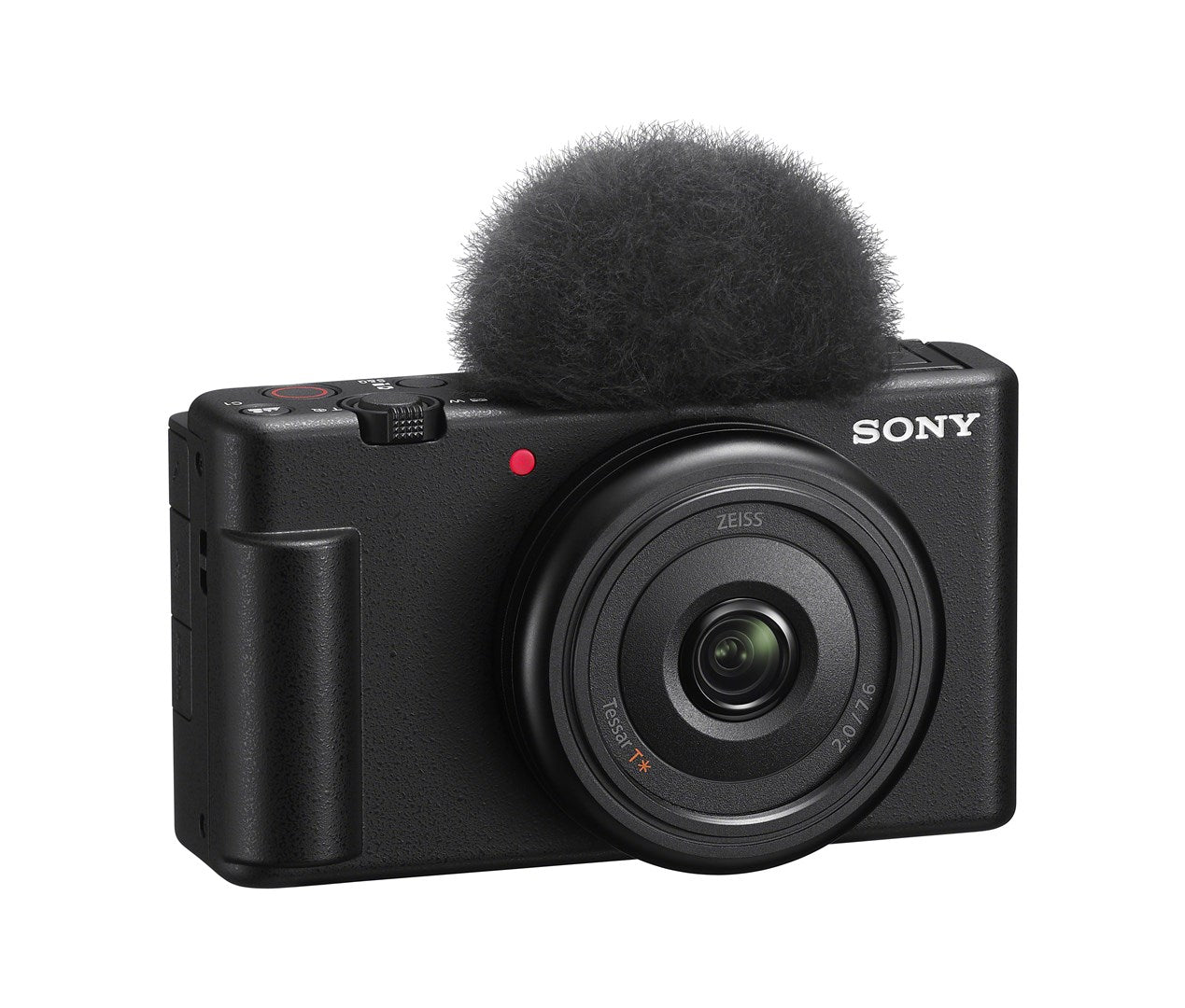 Sony ZV-1F Digital Compact Camera 20.1 MP 4K 30 fps ZEISS Black ZV1FBDI.EU
