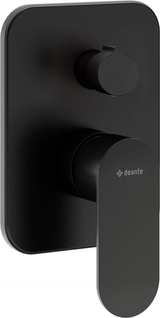 Concealed shower mixer with shower switch