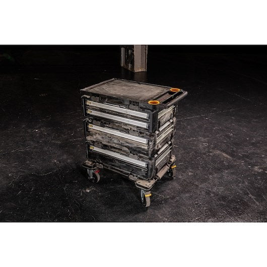 DeWALT DWST60510-1 ToughSystem 2.0 DXL 5-in-1 Mobile Workshop Kit - Versatile Tool Storage