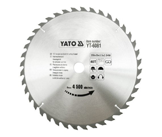 Yato YT-6081 circular saw blade 35 cm 1 pc(s)
