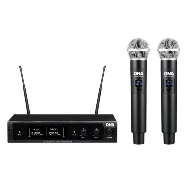 DNA DJ DUAL VOCAL - Wireless Vocal Microphone System
