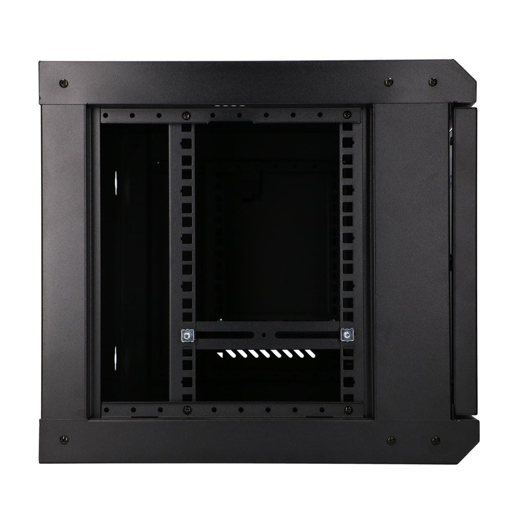 Extralink LITE 6U 530X400 WALL-MOUNTED RACKMOUNT CABINET BLACK Freestand/Wall/Floor mounted rack