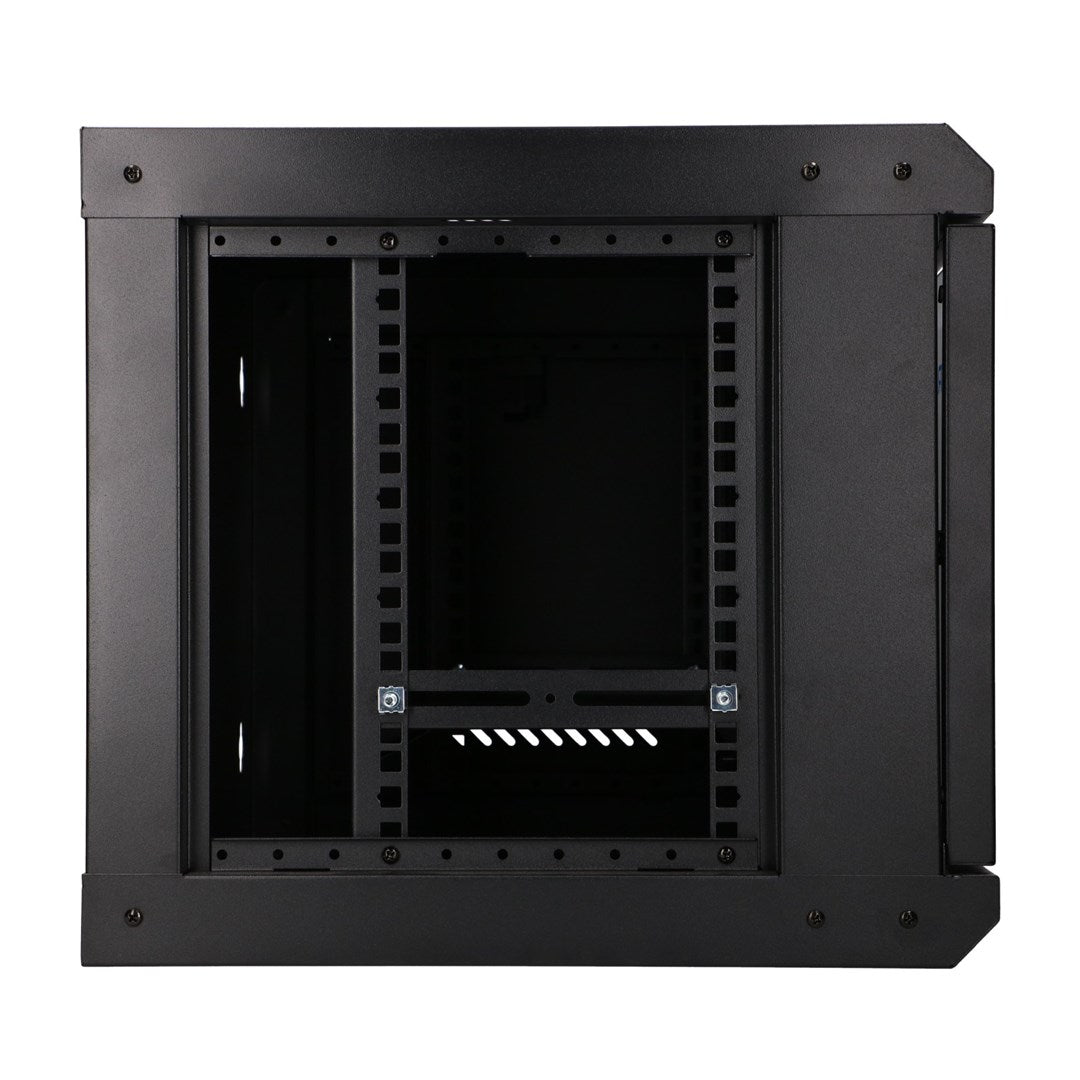 Extralink LITE 6U 530X400 WALL-MOUNTED RACKMOUNT CABINET BLACK Freestand/Wall/Floor mounted rack