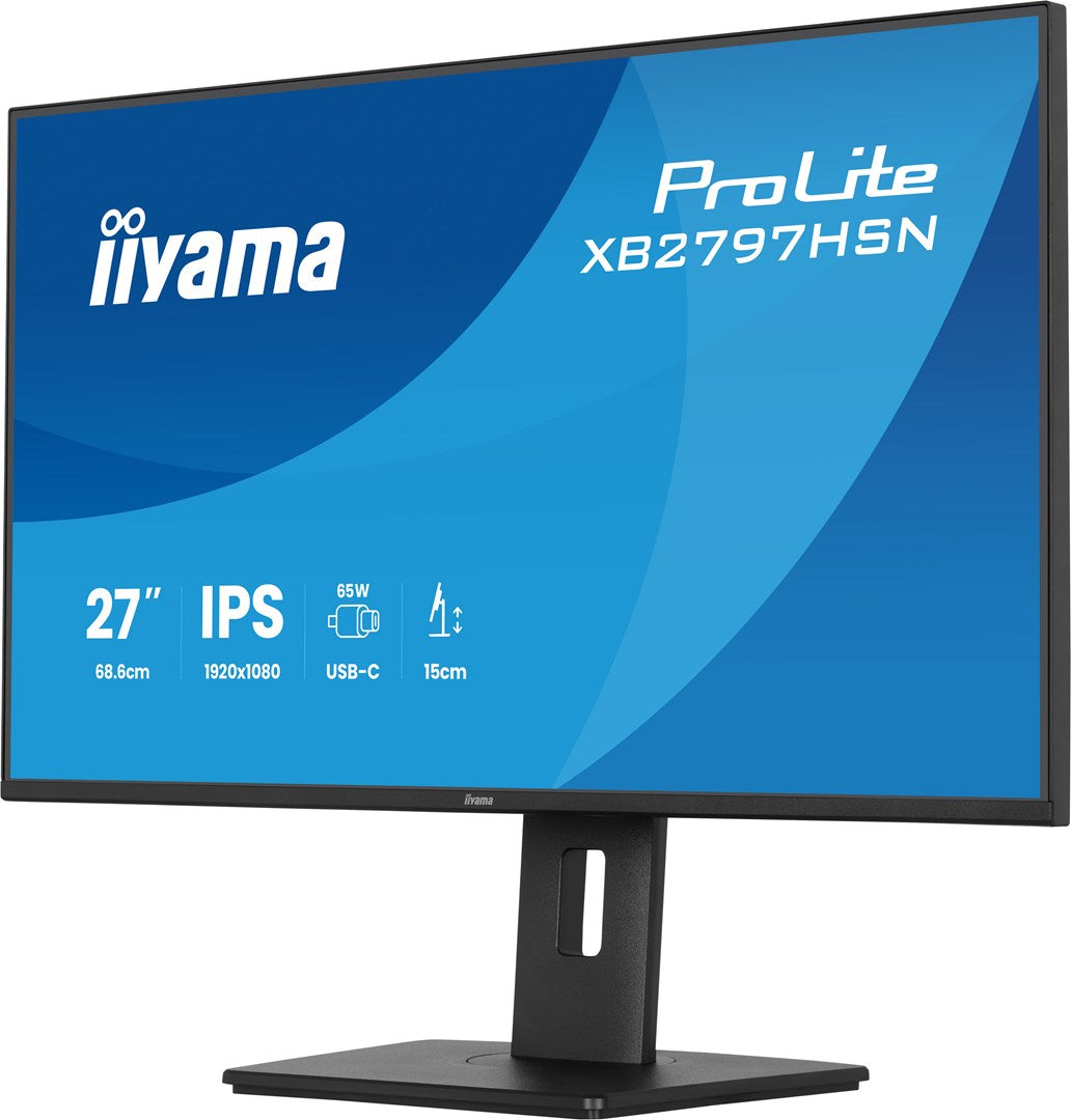 IIYAMA ProLite XB2797HSN-B1 27-inch Full HD LCD Monitor - 1920 x 1080 Resolution