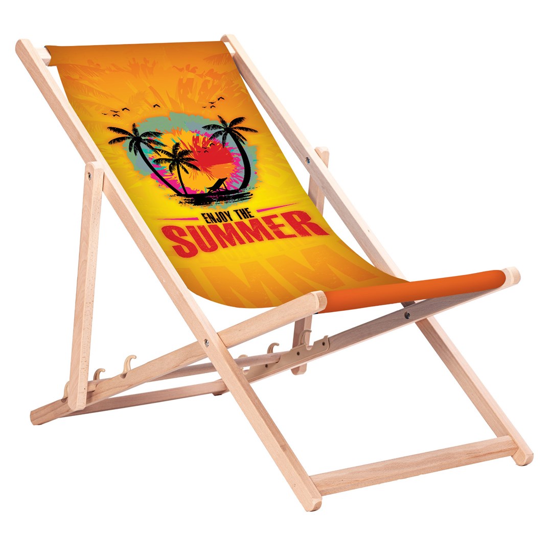 GreenBlue Deck Chair Enjoy The Summer 2500 g 1190 mm x 90 mm x 600 mm Model GB183 Enjoy The Summer
