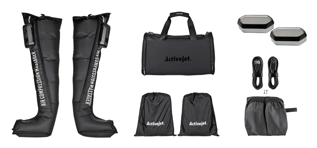 Activejet ACM-PLUS-A1 M Lymphatic Compression Massager for Legs