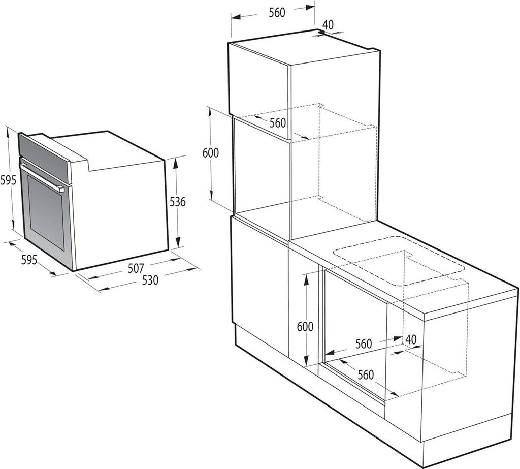 GORENJE BO6635E01BG Oven