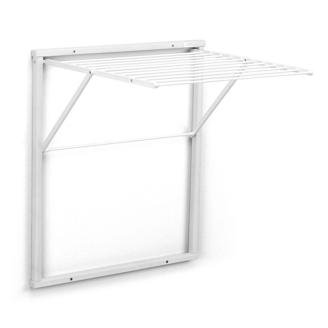 ARREDAMENTI KLEDY Wall-mounted Drying Rack 80 x 69 cm White