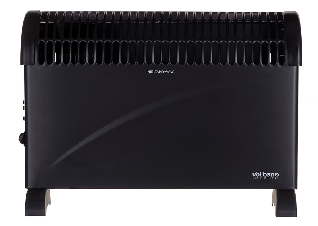 Volteno Electric Convector Heater 2000W Adjustable Thermostat Indoor Use VO2783