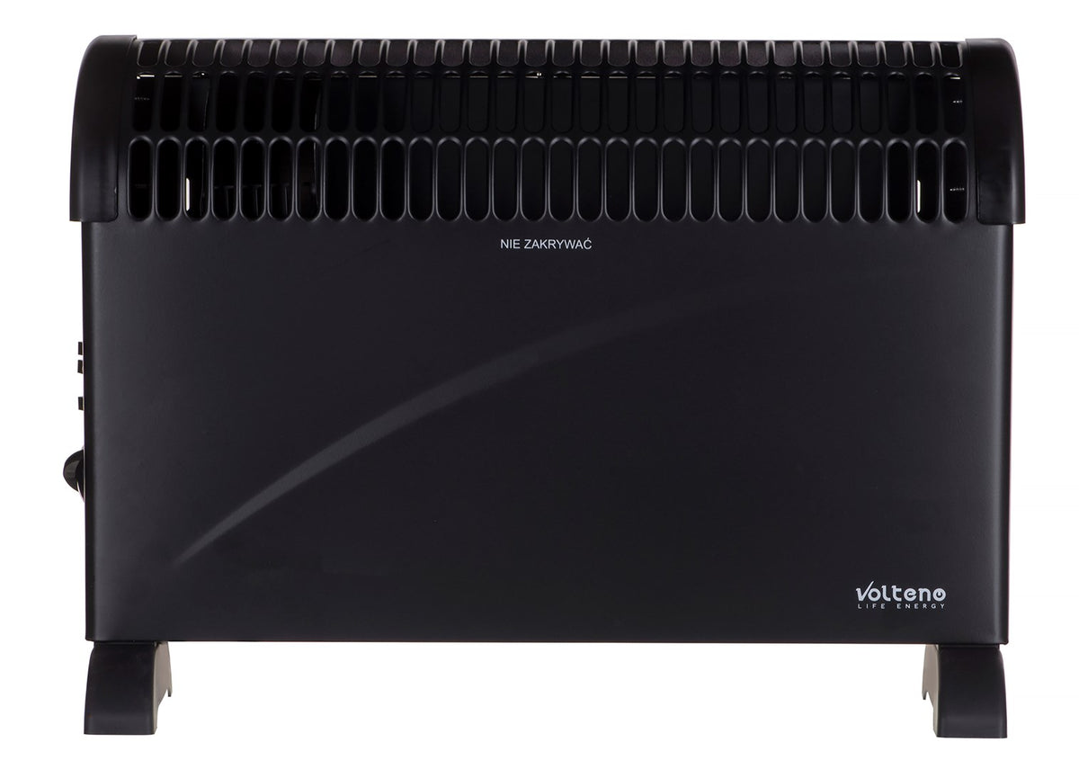 Volteno Electric Convector Heater 2000W Adjustable Thermostat Indoor Use VO2783