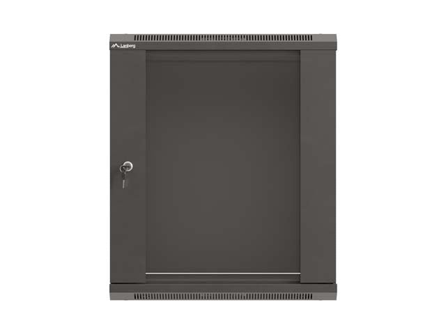 Lanberg Wall Mounted Rack Cabinet 12U Black WF03-5312-10B