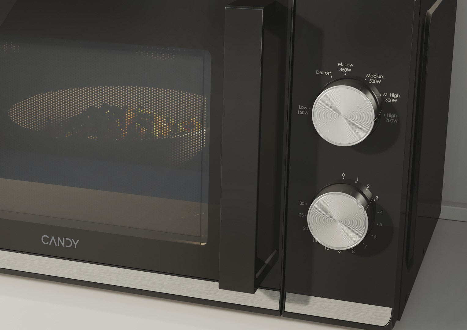 CANDY Microwave Oven 20L 700W Black CMW20TNMB