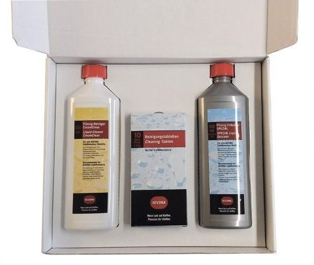 NIVONA CLEAN 3 BOX Coffee Machine Cleaning Kit - Model 4260083464021