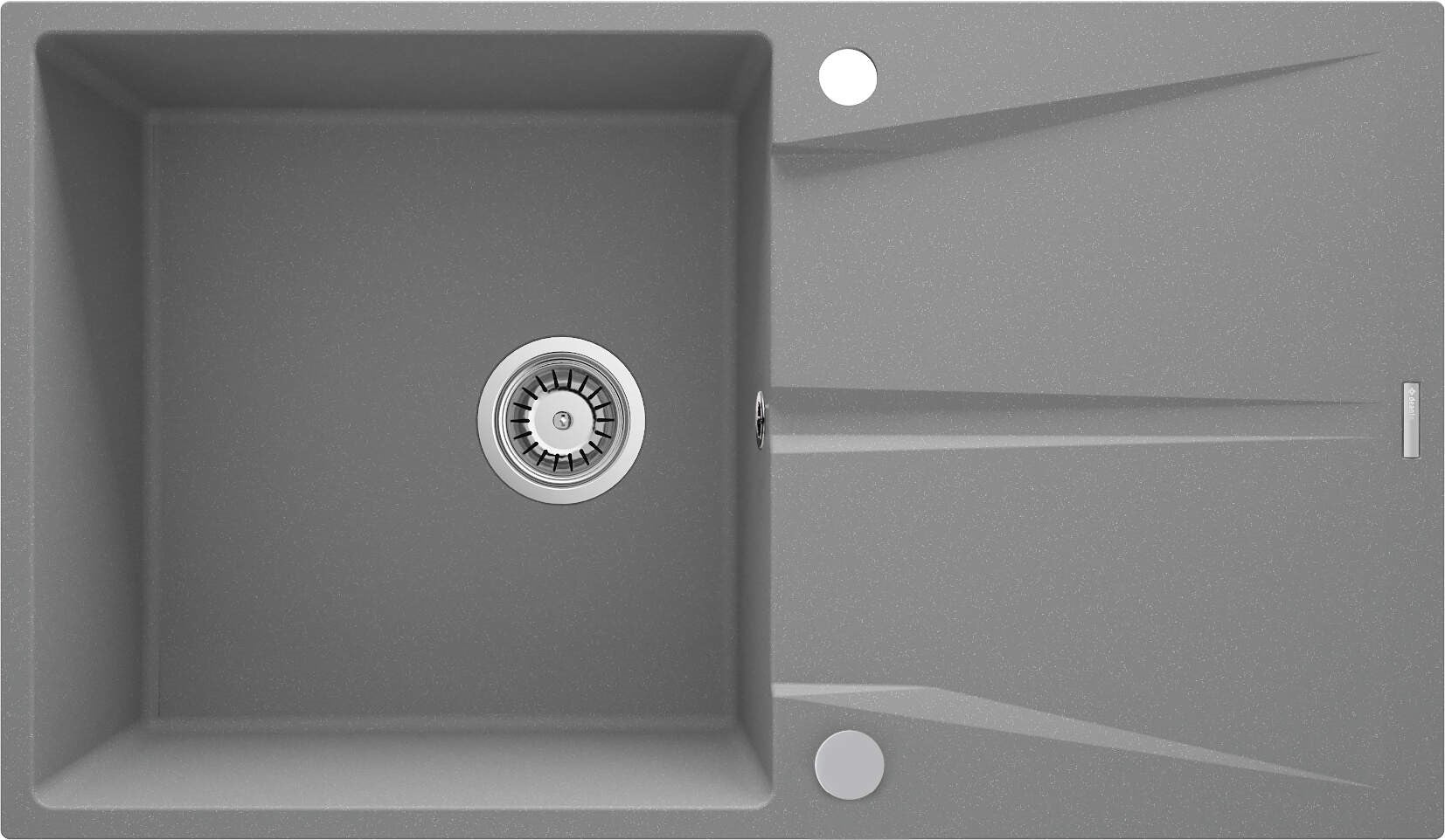 1-bowl granite sink with drainer