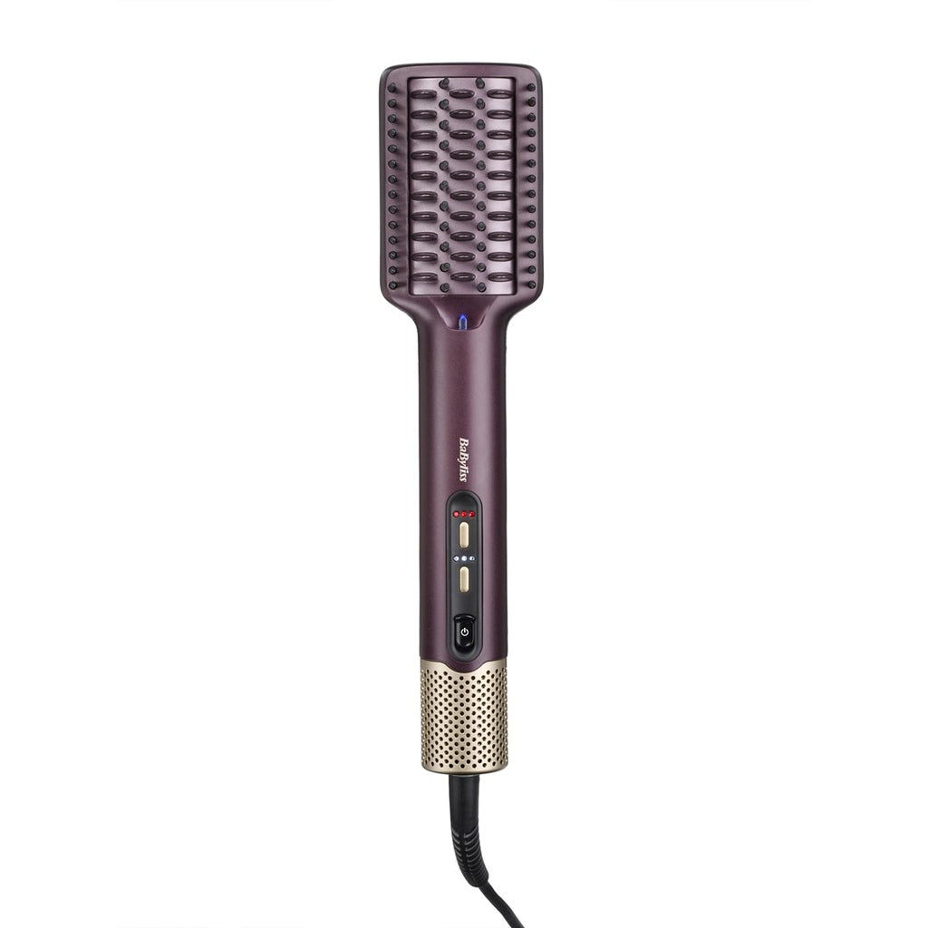 BaByliss Air Power Smooth AS6400E Hair Straightening Brush for Women – Smooth and Shiny Hair