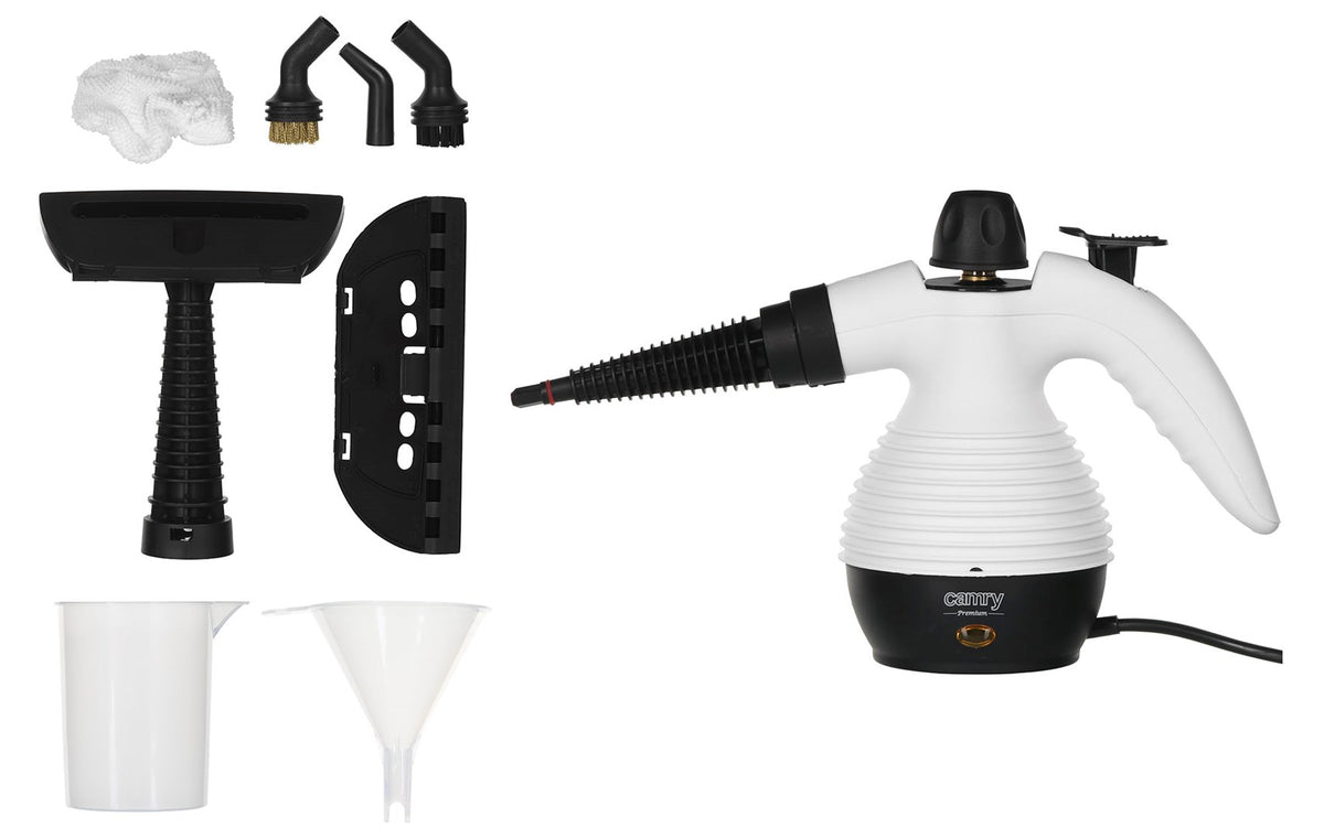 Camry Portable Steam Cleaner CR 7021 0.35L 1500W Black/White