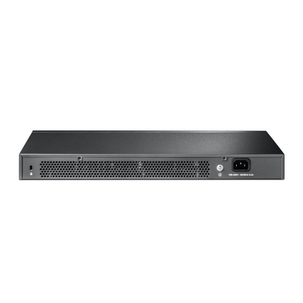 TP-Link JetStream 24-Port Gigabit L2 Managed Switch with 4 SFP Slots, Model 1627768, Black
