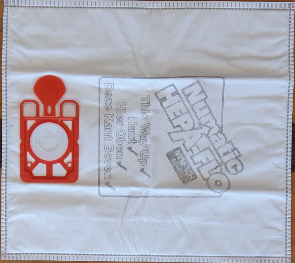 Numatic Hepaflo 9L - Drum vacuum cleaner - Staubbeutel - Grün - white - Polystyrene - Box - Numatic Henry HVR200 - Hetty HET200 - Harrry HHR200 - NQS250 (604015)