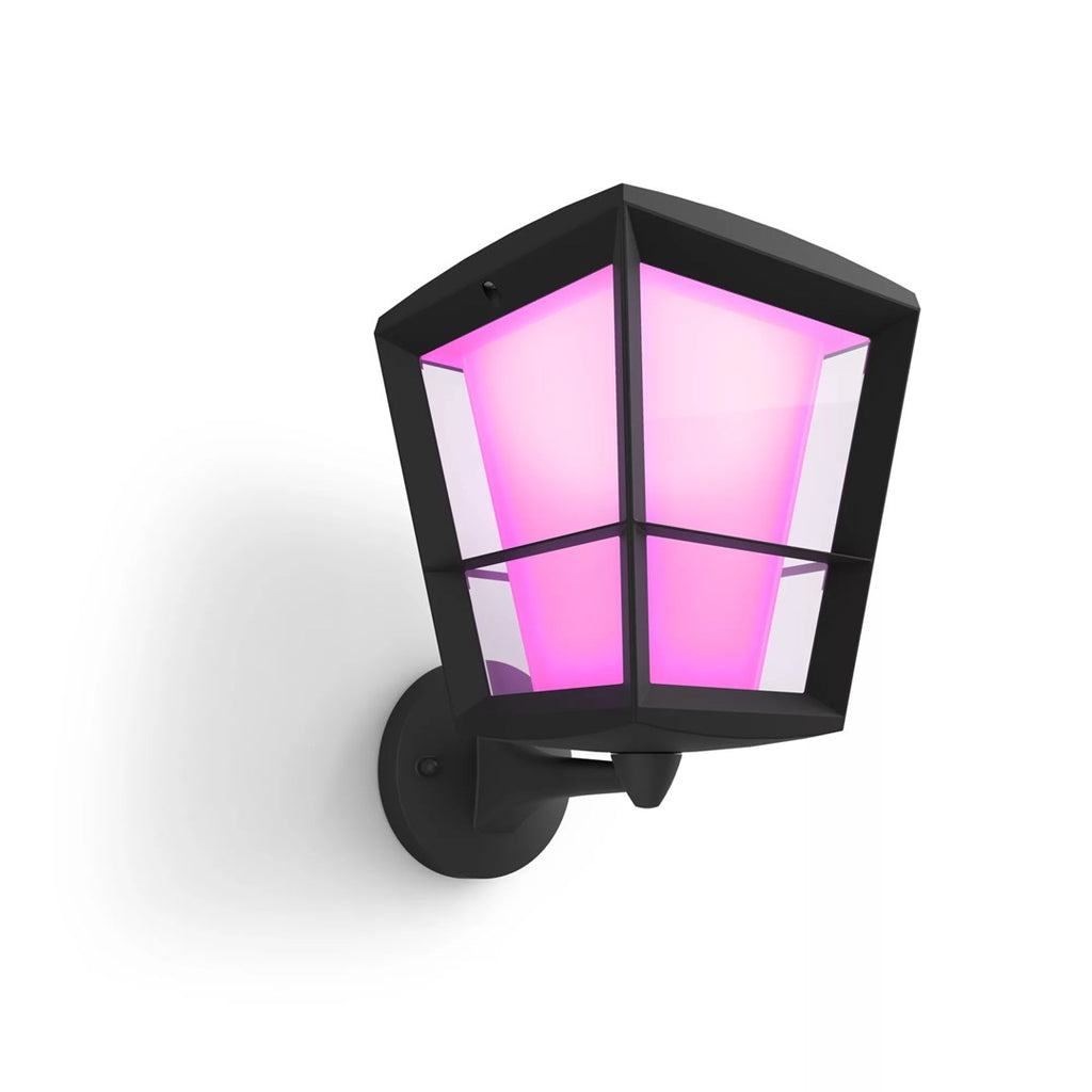 Philips Hue Smart Wall Light Black 1150 lm IP44 Compatible with Alexa, Google Home, Apple HomeKit Model 5466847