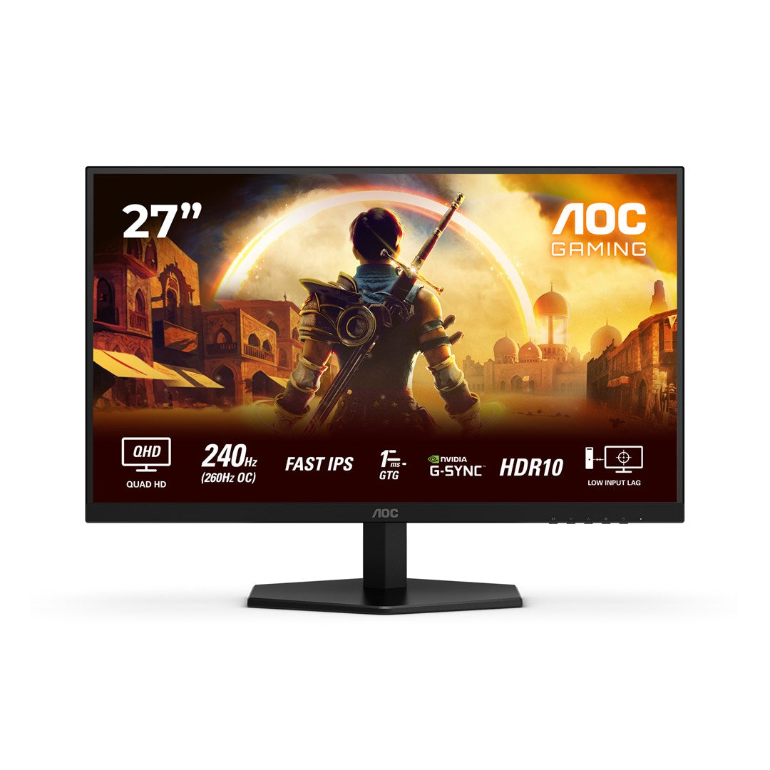 AOC Q27G42ZE 27" Gaming Monitor, 0.3ms MPRT, 260Hz, Adaptive Sync, HDR10 27-Zoll-Gaming-Monitor