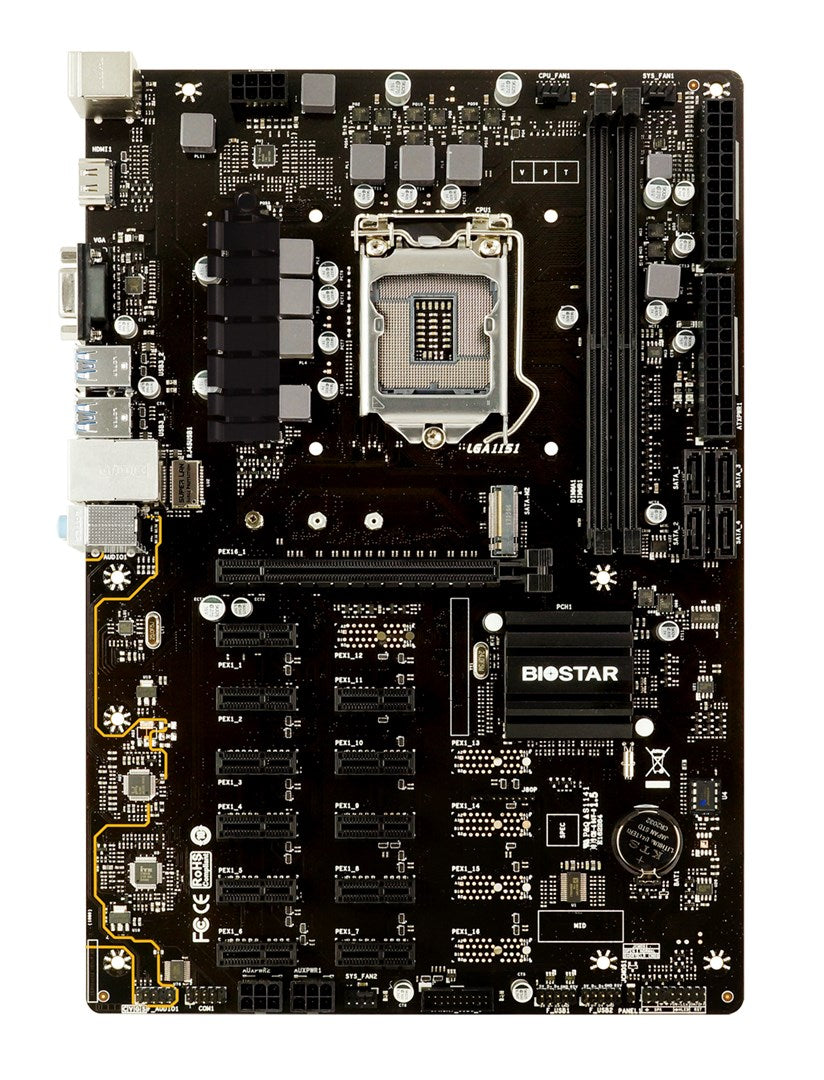 Biostar TB360-BTC PRO 2.0 Motherboard Intel® B360 LGA 1151 ATX