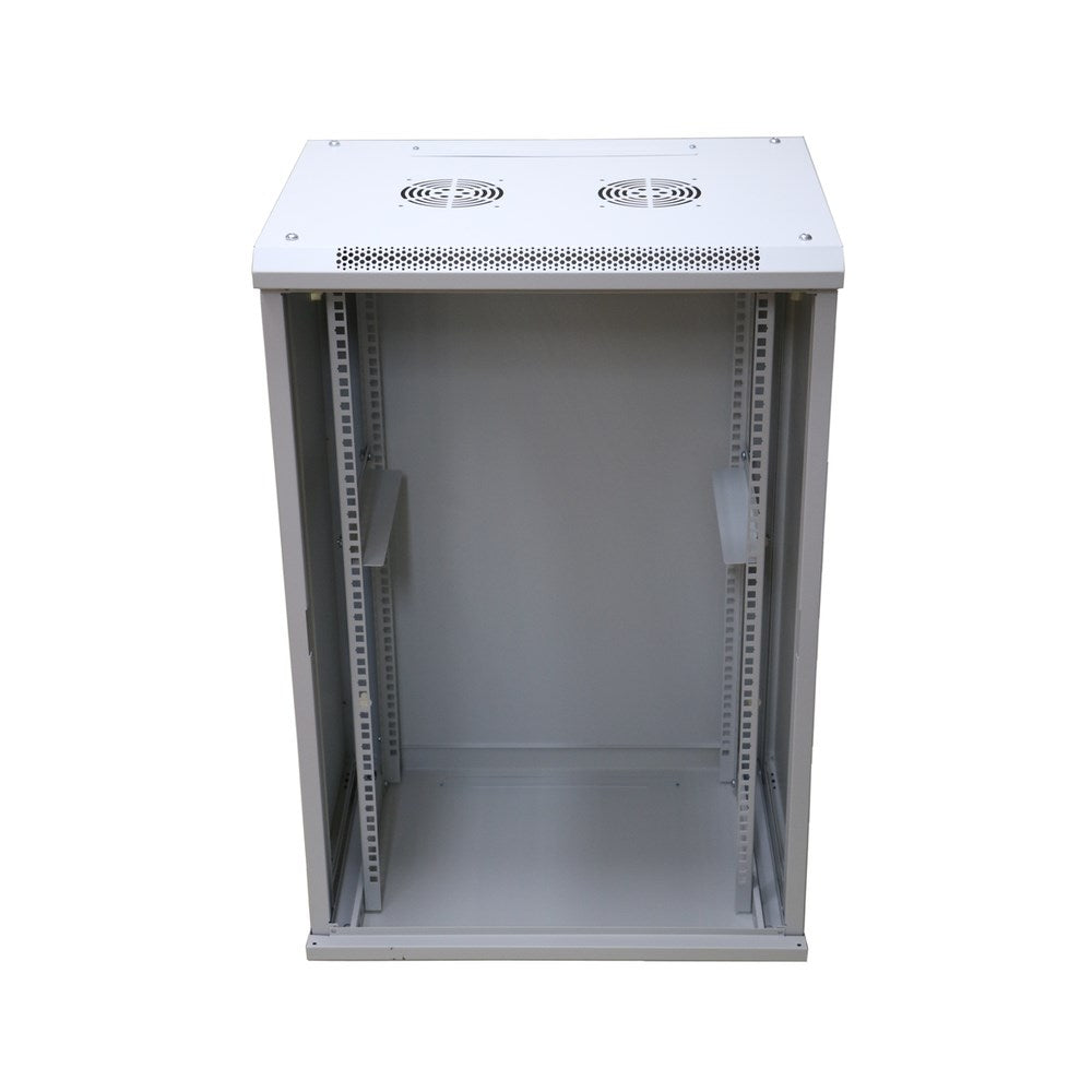Extralink Rack Cabinet 18U 600x450 Grey Wall-Mounted