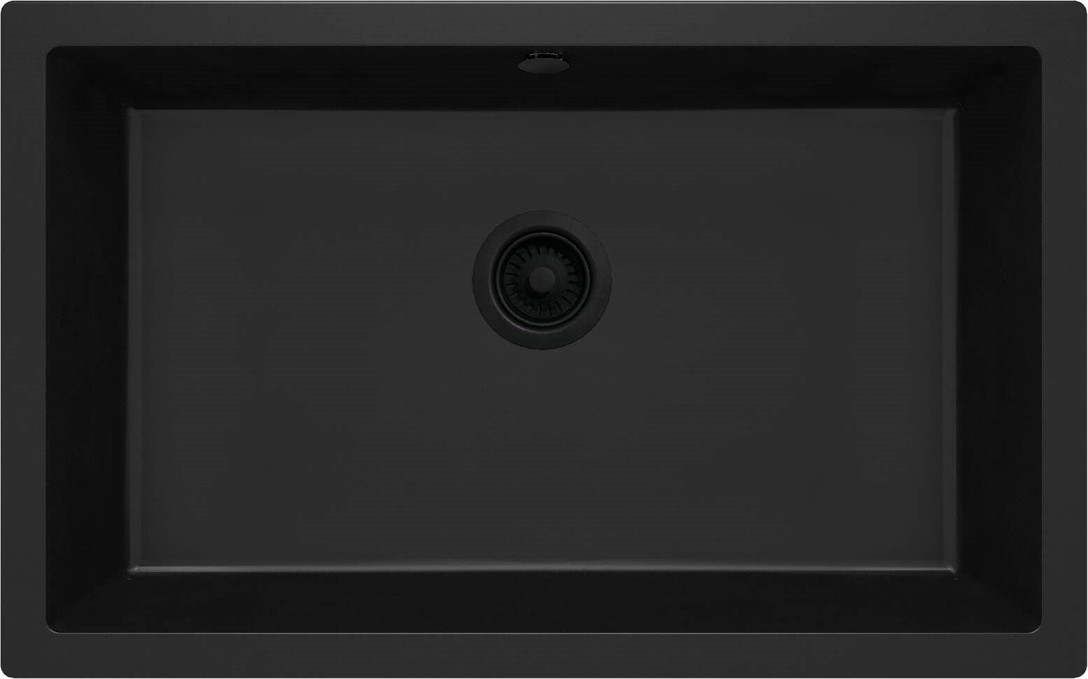 1-bowl wall-hung granite sink