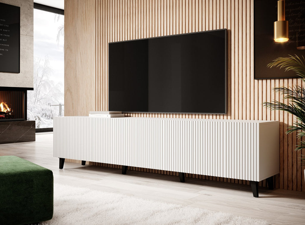 Cama RTV Cabinet PAFOS 200x42x52 White Matt
