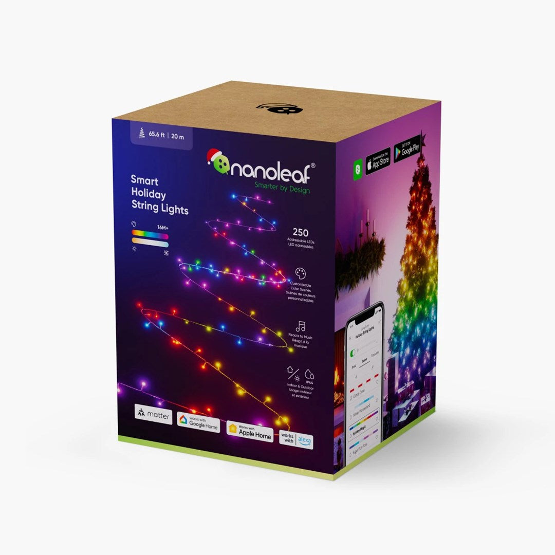 Nanoleaf Smart Holiday String Lights 250 LED 20 m IP44 NF084K02-20XLS