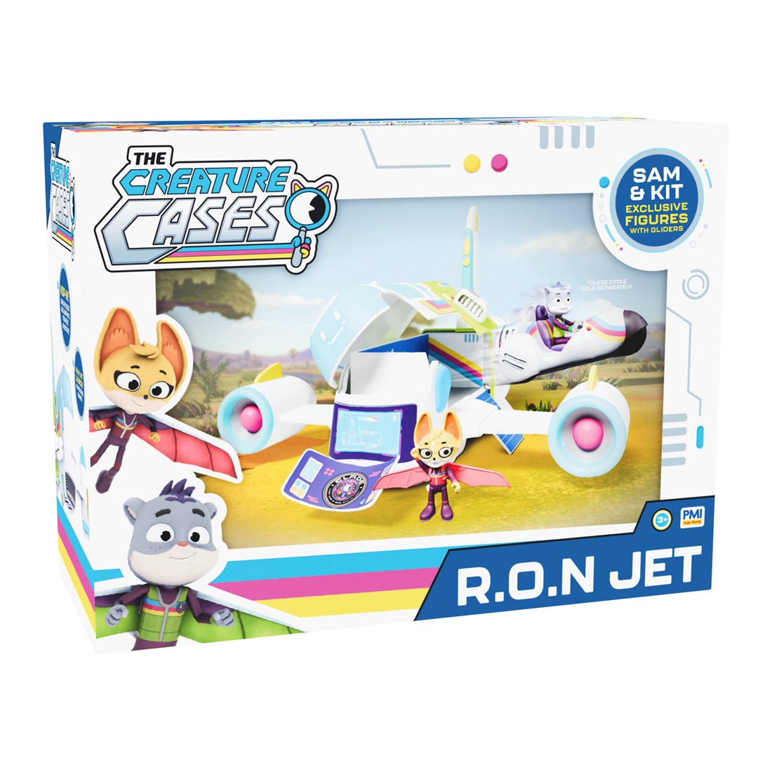 P.M.I. Kids World Creature Cases S1 - R.O.N. Jet Playset 1035 g 300 mm x 405 mm x 165 mm CC9014