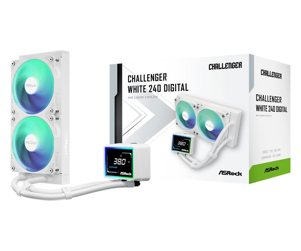 Smart Digital Display with ARGB Lighting - Real-time CPU Temp, Frequency, Fan Speed 3-Zoll-Digitaldisplay