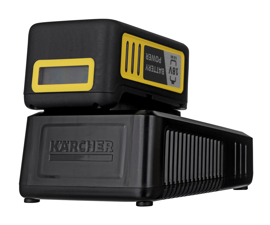 Kärcher Power 18/50 Cylinder Vacuum Battery & Charger Set (2.445-062.0)
