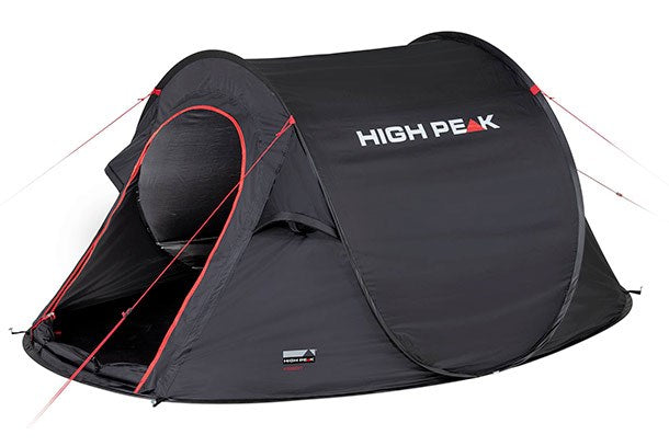 High Peak Tunnel Tent Vision 2 - 2 Person - Waterproof Fly Sheet 2 m - N0936