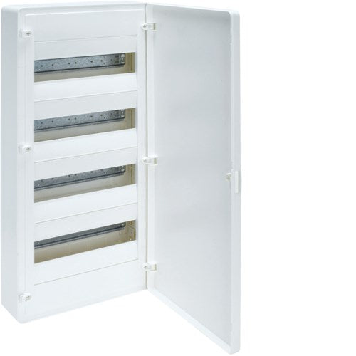 HAGER VS412PD Electrical Enclosure IP40 Junction Box 1 Door White