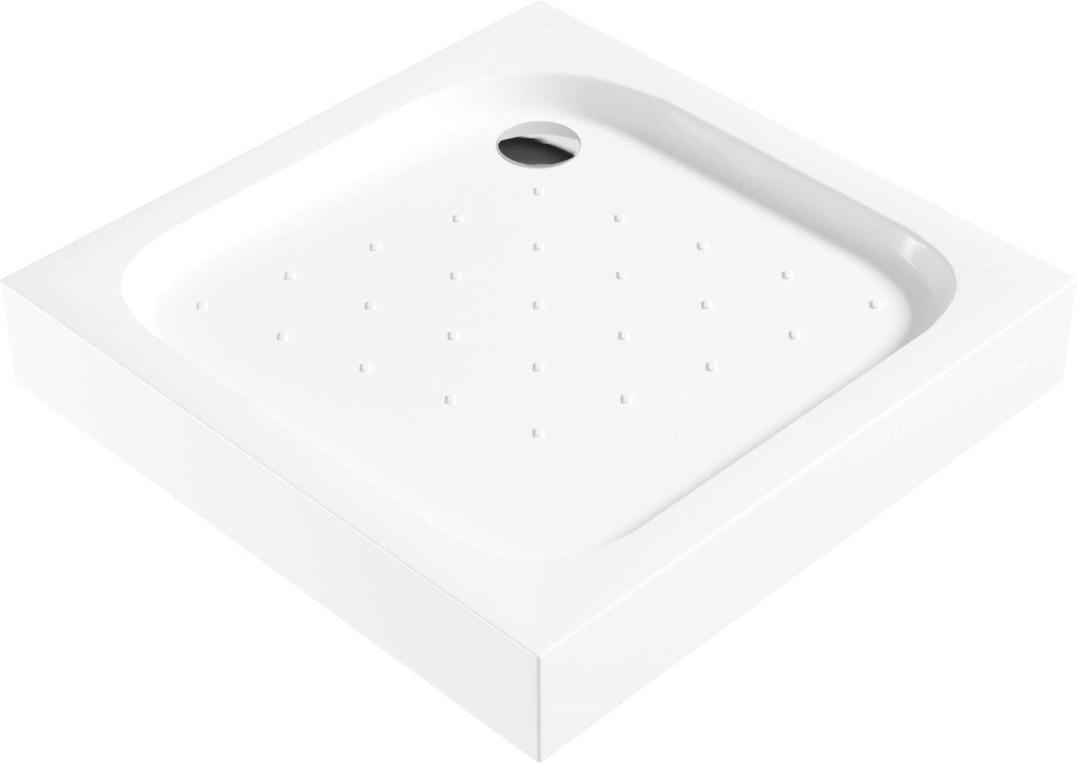 Acrylic square shower tray 80x80 cm