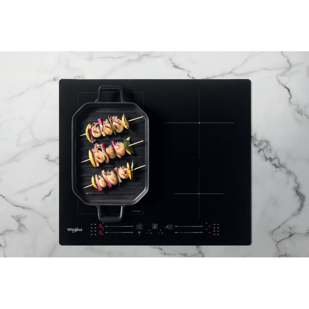 Whirlpool WL S7960 NE Black Built-in Induction Hob 4 Zones